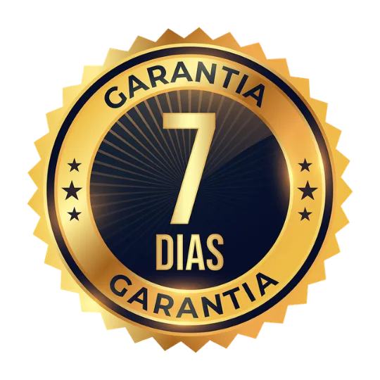 Selo de garantia de 7 dias