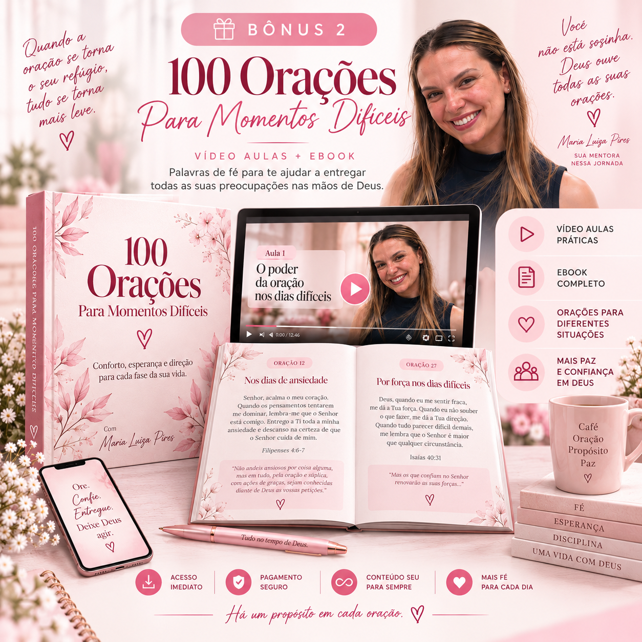 100 Orações Para Momentos Difíceis